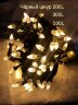 Гирлянда LED 200 л.черный шнур